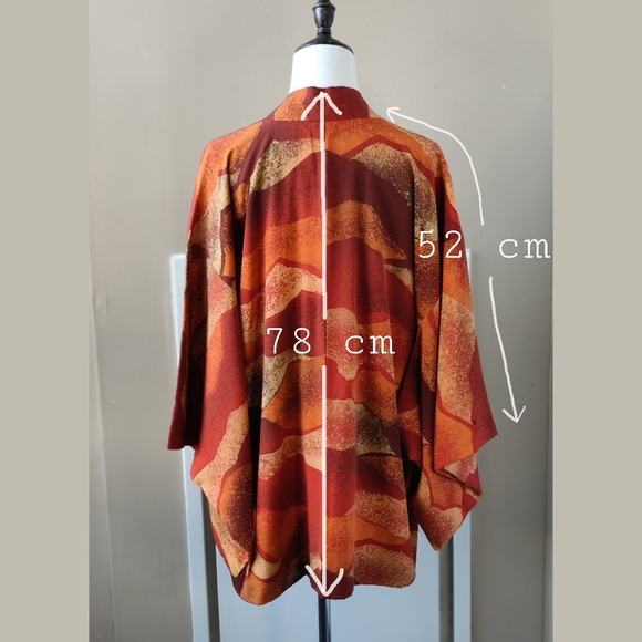 Polyester HAORI KIMONO - Picture 9 of 10